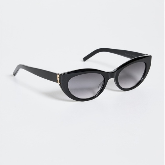 Saint Laurent Black Cat-Eye SL M115  Sunglasses, NWOT - Picture 1 of 12